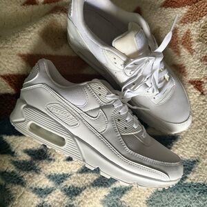 Nike White Low-Top Sneakers